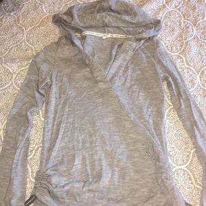 Roxy hooded long sleeve blouse